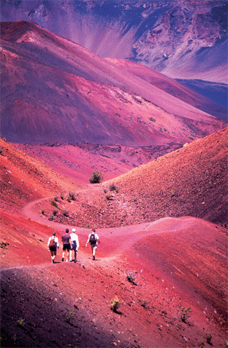 Hiking Haleakala