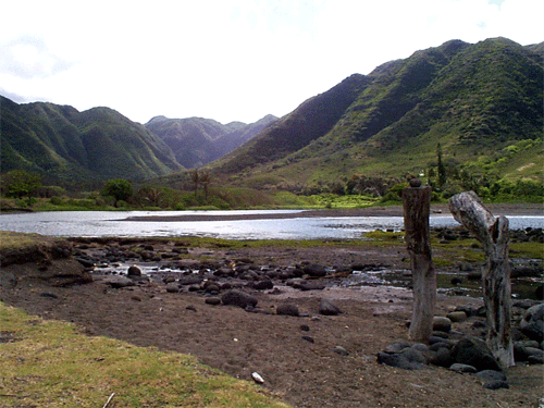 Entrance To Halawa Valley