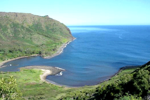 Bay At Halawa Valley Coast